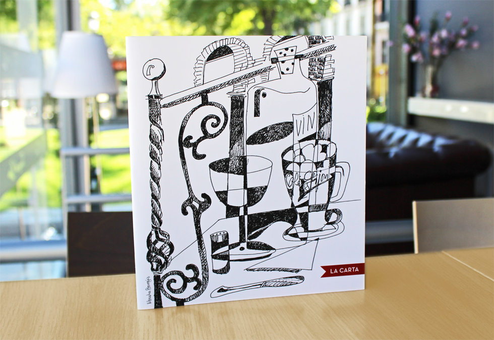 Carta Restaurante La Taberna del Gijón.