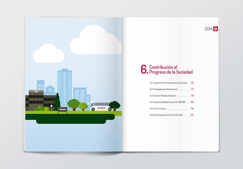Separador Capítulo 6 Informe Anual 2014 Fremap