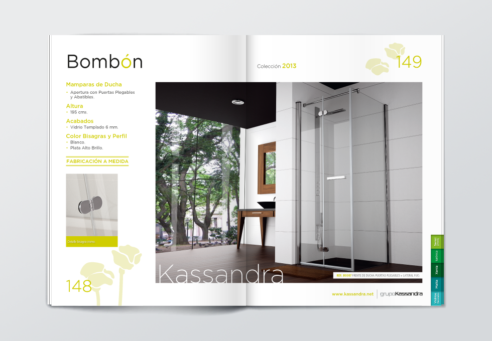 Doble página colección Bombón