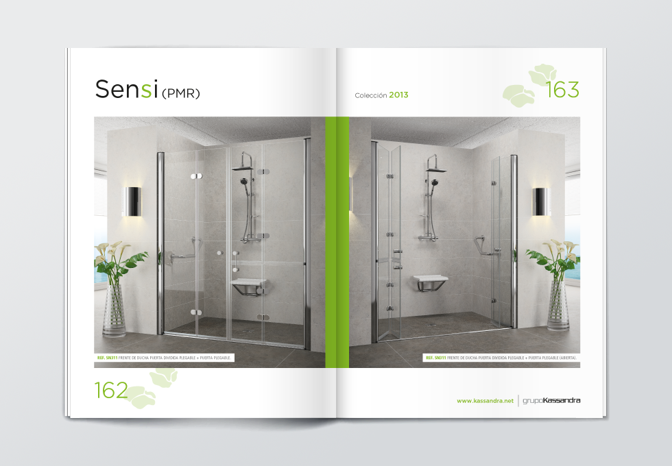 Doble página colección Sensi