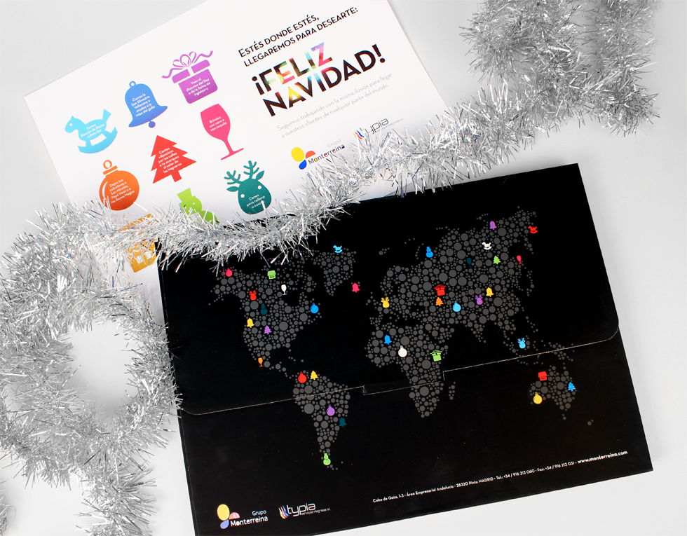 Carpeta y Flyer Christma Navidad