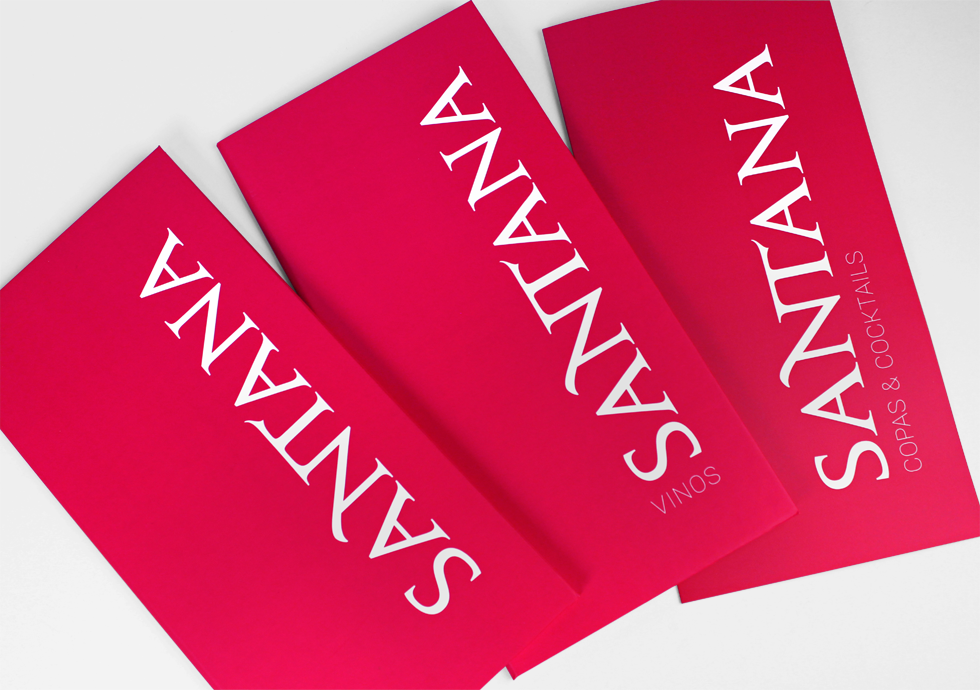 Cubiertas Carta Restaurante, Carta Vinos y Carta Cocktails