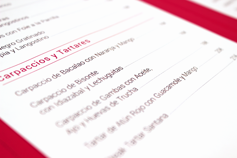 Detalle Papel interior con textura opale