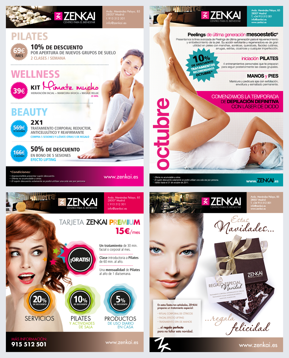 Diseño y programación en html de newsletters mensuales