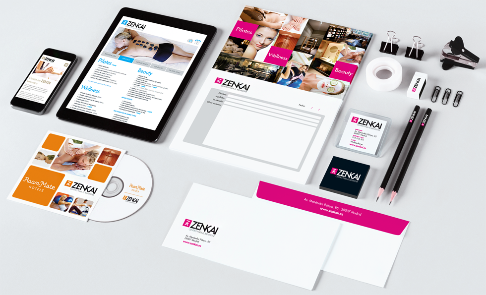 Papelería Corporativa Zenkai