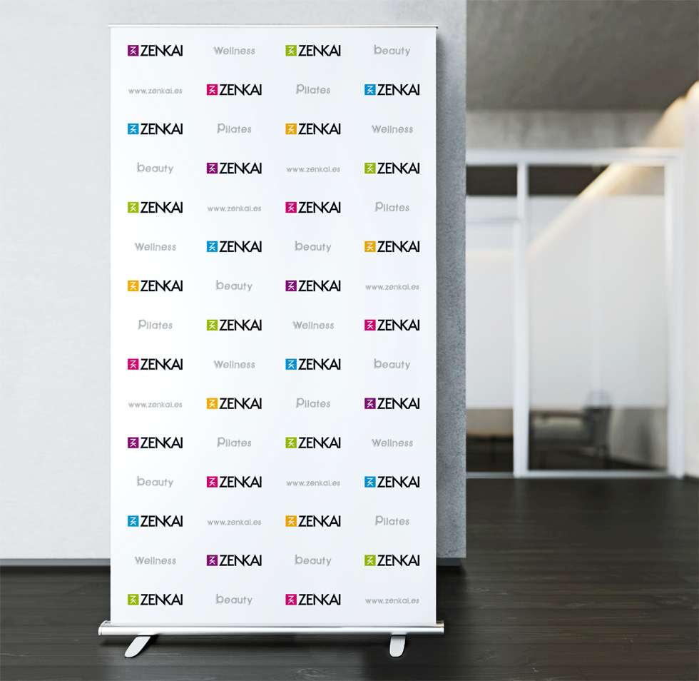 Photocall Roll up banner zenkai